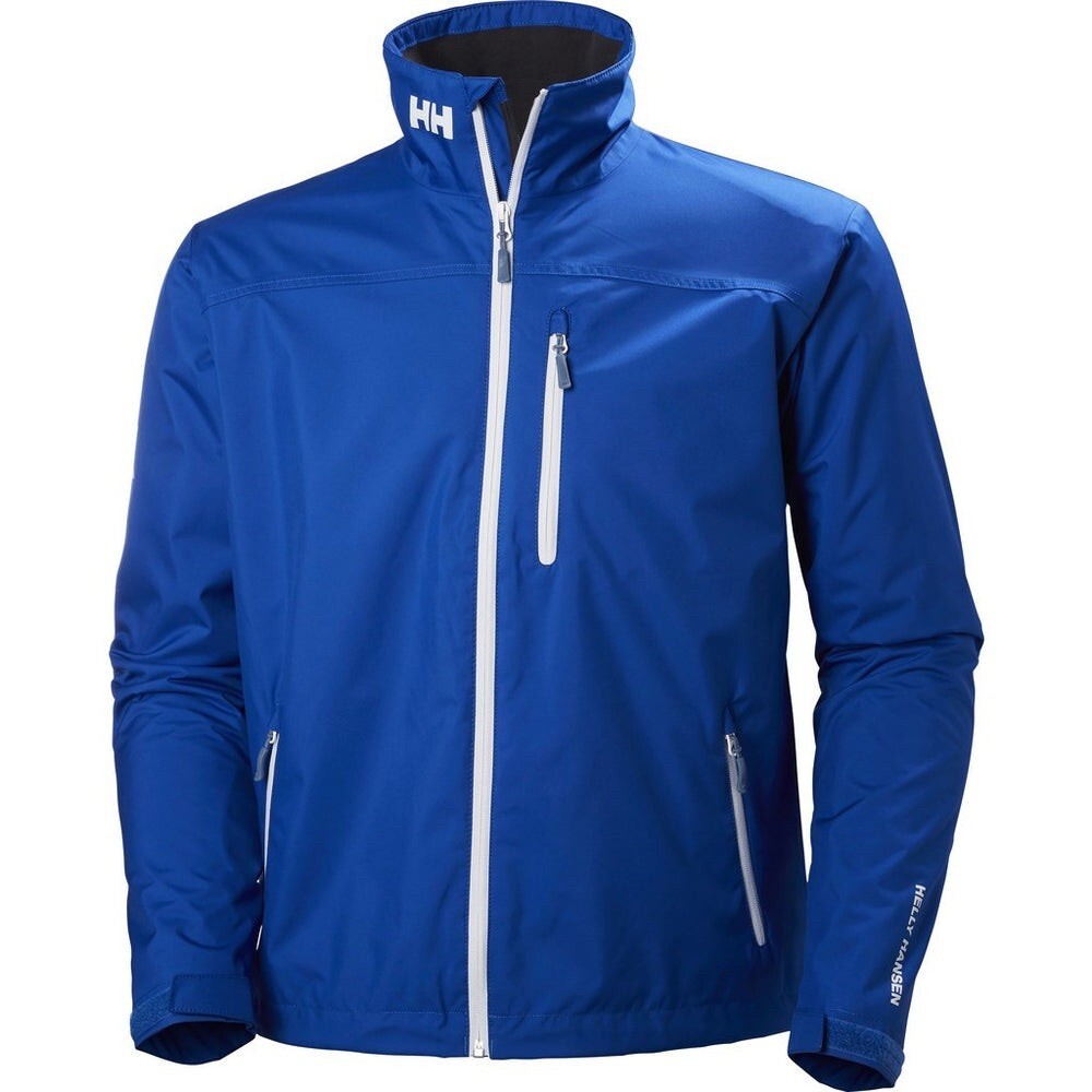 Helly Hansen Crew Midlayer Jacket Men's 2XL Blue Full Zip Hiking Adventure